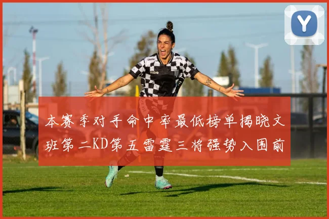 本赛季对手命中率最低榜单揭晓文班第二KD第五雷霆三将强势入围前十